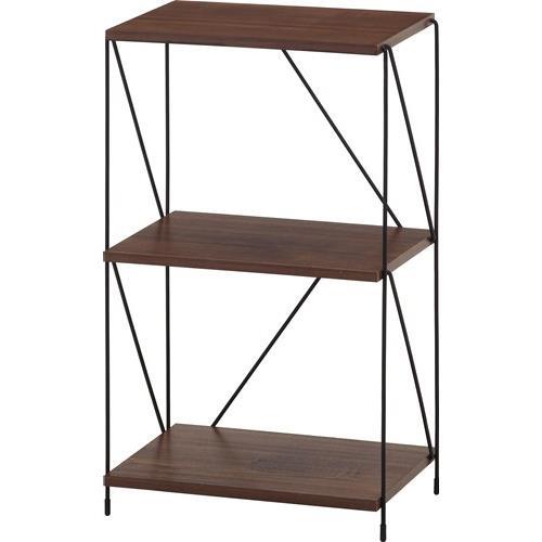 不二貿易 【組立品】EZBOワイヤーラック3段 40幅 MBR 77540【代引・日時指定・キャンセル不可・北海道沖縄離島配送不可】