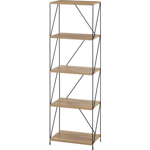 不二貿易  【組立品】ＥＺＢＯワイヤーラック５段 ４０幅 ＯＡＫ ＮＡ 77564【代引・日時指定・キャンセル不可・北海道沖縄離島配送不可】