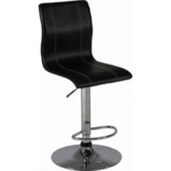 不二貿易 【組立品】 カウンターチェアー スタイル ハイ H-1012BK 78223【代引・日時指定・キャンセル不可・北海道沖縄離島配送不可】