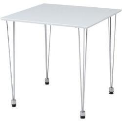 不二貿易 【組立品】 ダイニングテ-ブル YR-8824 WH 96809【代引・日時指定・キャンセル不可・北海道沖縄離島配送不可】