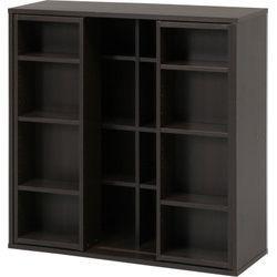 不二貿易  【組立品】 ダブルスライドラック ブラウン ＤＳ９０９０ＢＲ ８１８１６ 86029【代引・日時指定・キャンセル不可・北海道沖縄離島配送不可】