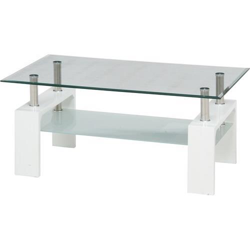 不二貿易 【組立品】 センターテーブル フォーカス ホワイト 88422【代引・日時指定・キャンセル不可・北海道沖縄離島配送不可】
