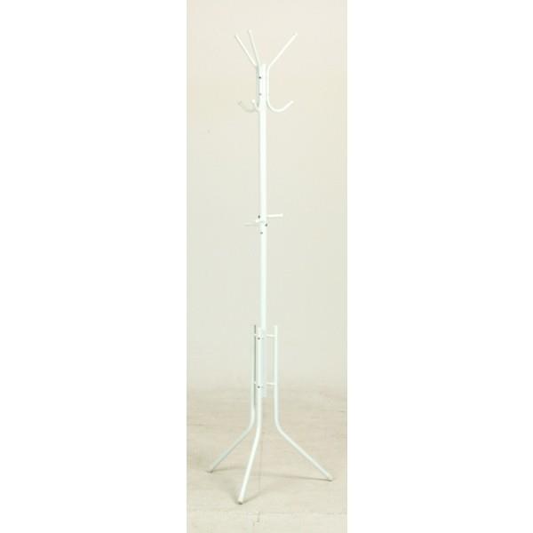 不二貿易 【組立品】 パイプポールハンガー WH FB-176NWH 14473【代引・日時指定・キャンセル不可・北海道沖縄離島配送不可】