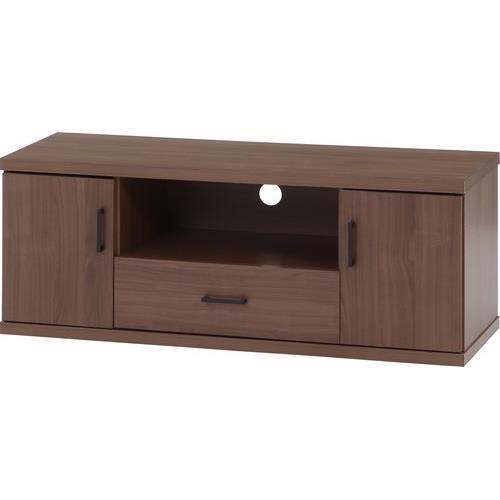 不二貿易  【組立品】ラルゴ ワイドローボード ブラウン ９５５０７ 86028【代引・日時指定・キャンセル不可・北海道沖縄離島配送不可】