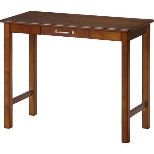 不二貿易 【組立品】デスク マンチェスター ミディアムブラウン 95784【代引・日時指定・キャンセル不可・北海道沖縄離島配送不可】