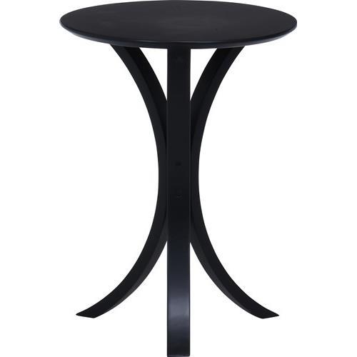 不二貿易 【組立品】サイドテーブル CF-913 BK 95993【代引・日時指定・キャンセル不可・北海道沖縄離島配送不可】