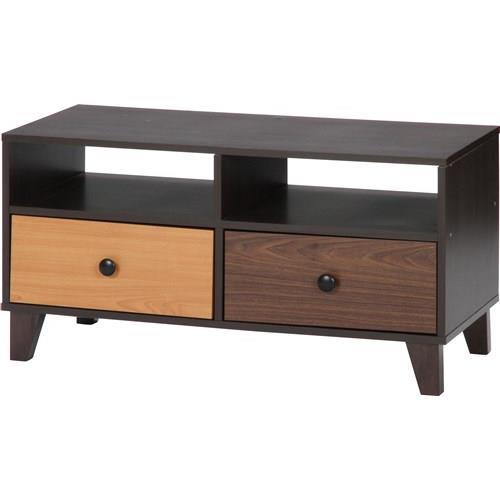 不二貿易  【組立品】ウッドグラデーション ローボード 96304【代引・日時指定・キャンセル不可・北海道沖縄離島配送不可】