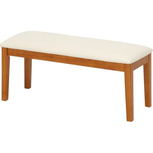 不二貿易 【組立品】 ダイニングベンチ スノア LBR 96849【代引・日時指定・キャンセル不可・北海道沖縄離島配送不可】