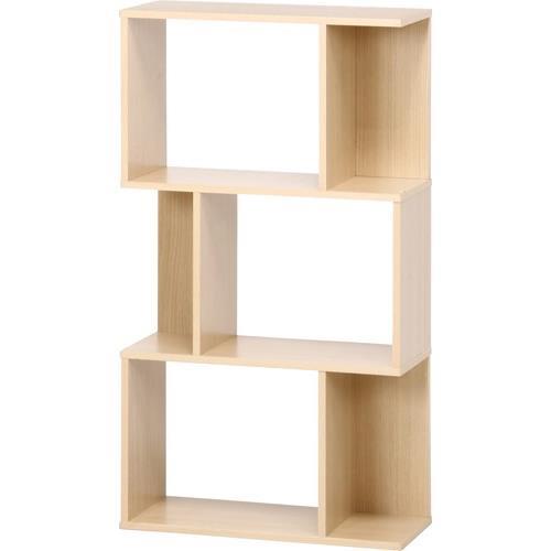 不二貿易 【組立品】S型ディスプレイラック 3段 NA 98710【代引・日時指定・キャンセル不可・北海道沖縄離島配送不可】