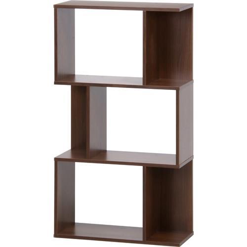 不二貿易 【組立品】S型ディスプレイラック 3段 MBR 98711【代引・日時指定・キャンセル不可・北海道沖縄離島配送不可】