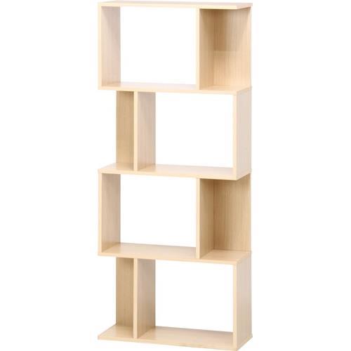 不二貿易  【組立品】Ｓ型ディスプレイラック ４段 ＮＡ 98713【代引・日時指定・キャンセル不可・北海道沖縄離島配送不可】