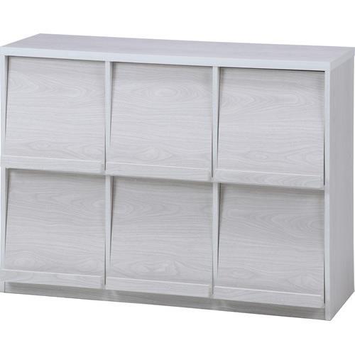 不二貿易 【組立品】ディスプレイラック 120幅 RG-1285DP WHW 98799【代引・日時指定・キャンセル不可・北海道沖縄離島配送不可】