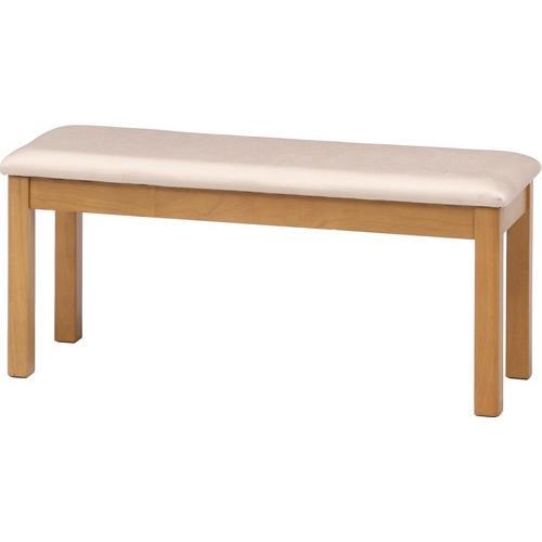 不二貿易 【組立品】ダイニングベンチ モルト 98815【代引・日時指定・キャンセル不可・北海道沖縄離島配送不可】