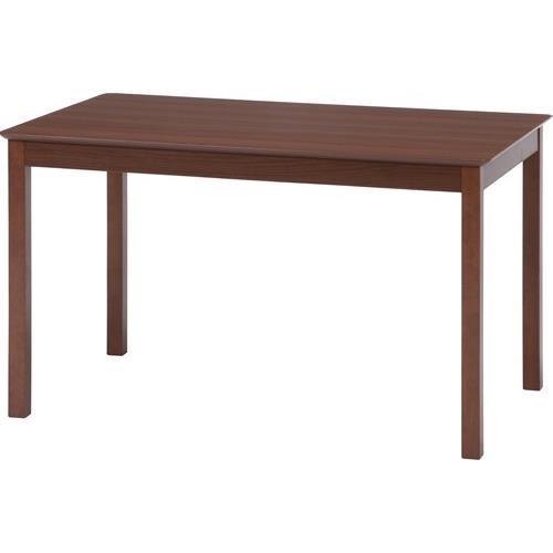 不二貿易 【組立品】ダイニングテーブル モルト 120×75 BR 98818【代引・日時指定・キャンセル不可・北海道沖縄離島配送不可】