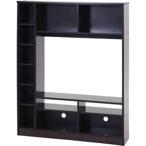 不二貿易 【組立品】壁面ユニットTV台 BR 98826【代引・日時指定・キャンセル不可・北海道沖縄離島配送不可】