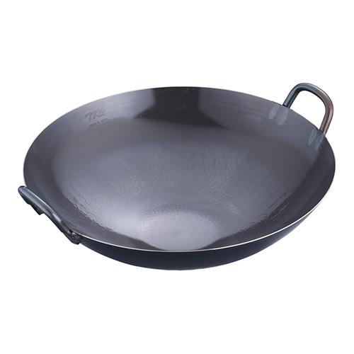 遠藤商事 ブルーテンパーハンマー中華鍋 33cm