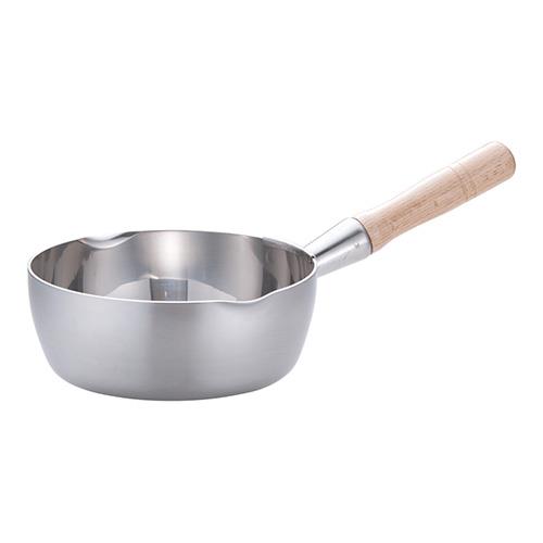 本間製作所 クラッド 雪平鍋 18cm