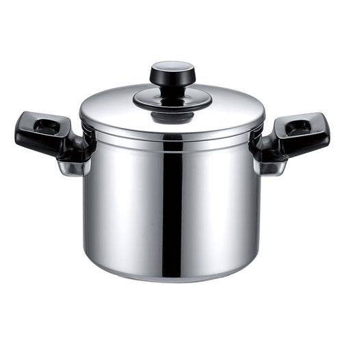 本間製作所 コルチナ IH対応 ソースポット 18cm 19-0ステンレス