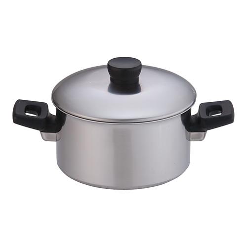 本間製作所 エルム IH 3層鋼 両手鍋 21cm