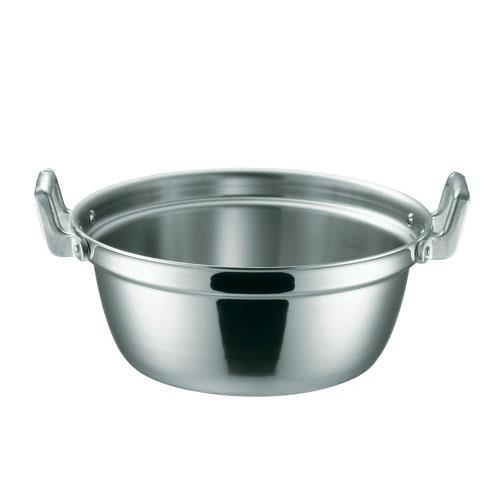 本間製作所 KO 19-0ステンレス IH対応 段付鍋 30cm