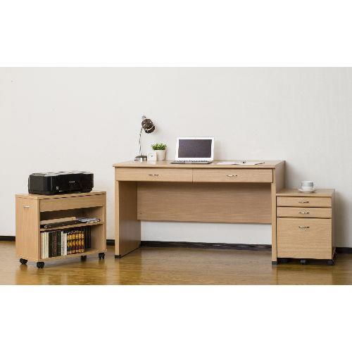 クロシオ 【一部組立】25169 システムデスク120 ナチュラル