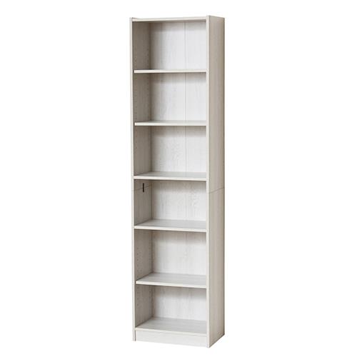 クロシオ 【組立式】 らくらく組立 文庫本棚W450 ホワイト