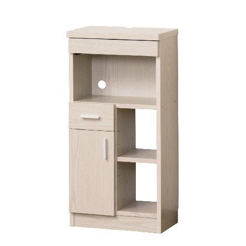 クロシオ 【完成品】27140 NEWルーター収納40 白木目