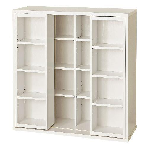 クロシオ 【組立式】32233 深型スライドシェルフ ホワイトオーク