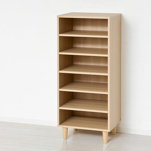 クロシオ 【組立式】39447 NewオープンシューズボックスW45 ナチュラル