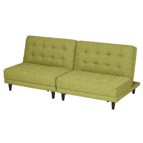 クロシオ 【完成品】 44240 New離せるソファーベッド グリーンティー