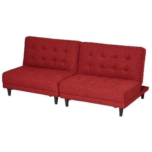 クロシオ 【完成品】 66352 New離せるソファーベッド ラズベリー