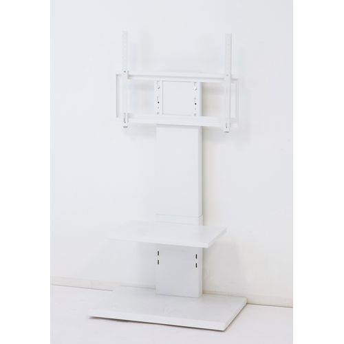 クロシオ 【組立式】壁掛け風テレビ台 ロー ホワイト 60V型まで