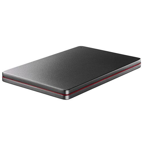 IODATA(アイ・オー・データ) HDPX-UTS1K Black×Red ポータブルHDD 1TB USB3.0/2.0接続