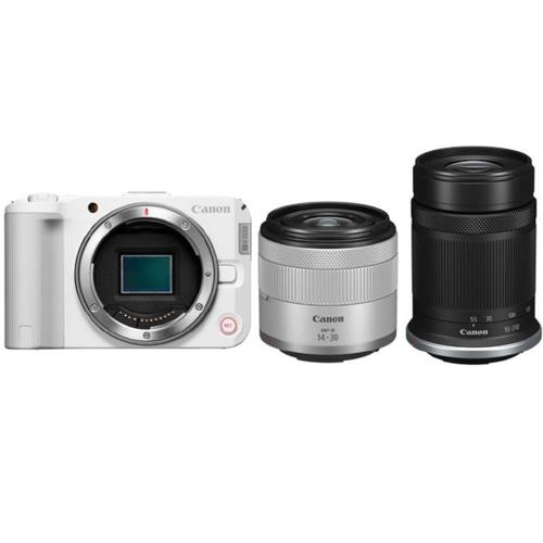 【長期保証付】CANON(キヤノン) EOS R50V ダブルズームキット ホワイト ミラーレス一眼デジタルカメラ