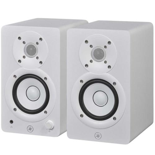 【長期保証付】ヤマハ(YAMAHA) HS3W ホワイト パワードモニタースピーカー