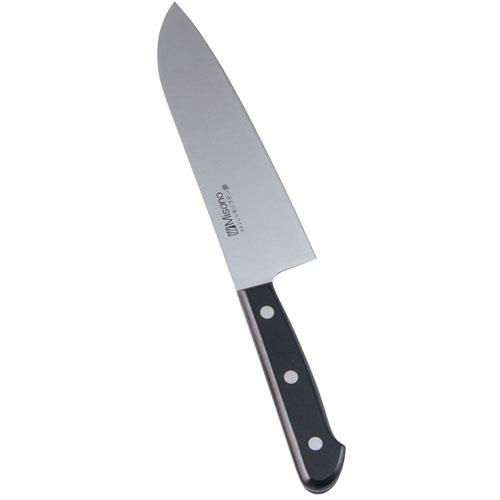 ミソノ刃物 モリブデン鋼 三徳庖丁 16cm ツバナシ No683