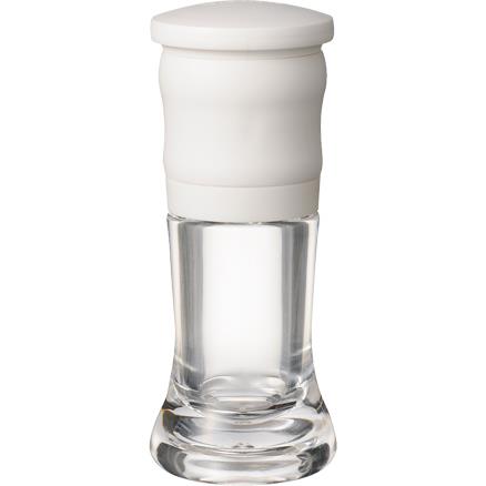 京セラ(KYOCERA) ファインキッチン セラミックミル結晶塩用 アクリル容器 CM-10N-WH ホワイト