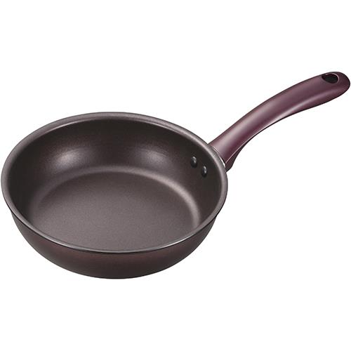 京セラ(KYOCERA) CFF-G20A-BBR ブラック/ブラウン セラフォート ガス火 フライパン 20cm
