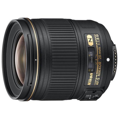 【長期保証付】ニコン(Nikon) AF-S NIKKOR 28mm f/1.8G ニコンFマウント 大口径広角単焦点レンズ