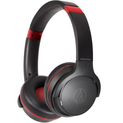 オーディオテクニカ(audio-technica) ATH-S220BT BRD ブラックレッド ワイヤレスヘッドホン