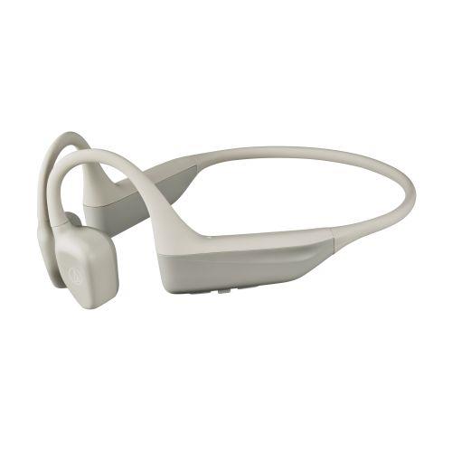 【長期保証付】オーディオテクニカ(audio-technica) ATH-CC500BT2-BG ベージュ ワイヤレス軟骨伝導ヘッドホン