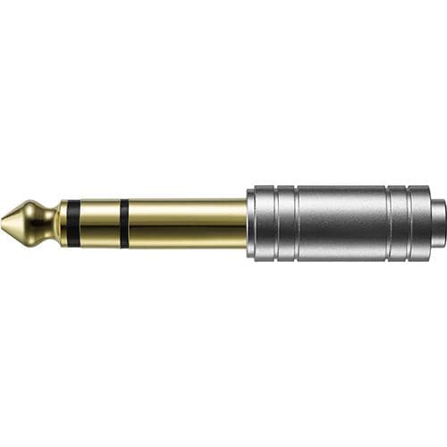 オーディオテクニカ(audio-technica) AT3C1Sa 変換プラグ 3.5mmステレオミニプラグを6.3mmステレオ標準プラグに変換