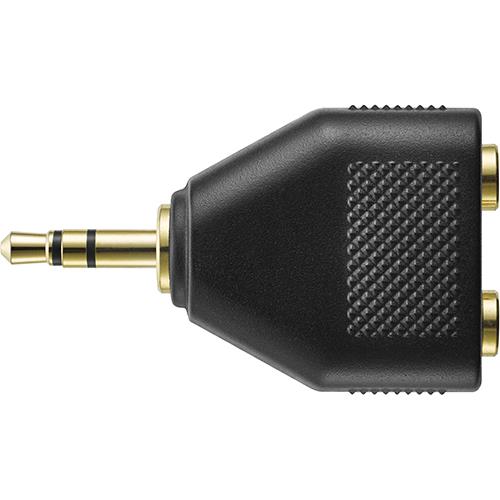 オーディオテクニカ(audio-technica) AT3C25Sa 分配プラグ イヤホン・ヘッドホンを2台同時に使える分配プラグ