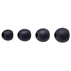 オーディオテクニカ(audio-technica) ER-CKM55L-BK ブラック 交換用イヤピース Lサイズ