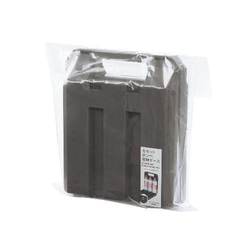 不動技研 F2662 グレー カセットボンベ収納ケース GY