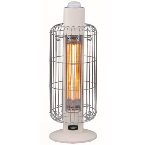 【長期保証付】アラジン CAH-G42GE W ホワイト 電気ストーブ 遠赤グラファイトヒーター トリカゴ