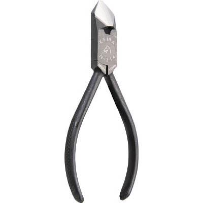 マルト長谷川工作所 N-214R 斜めニッパー ローレットハンドル 100