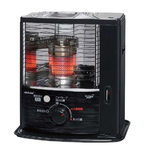 【長期保証付】トヨトミ(TOYOTOMI) RSV-23N-B(ブラック) 反射形石油ストーブ 木造6畳/鉄筋8畳