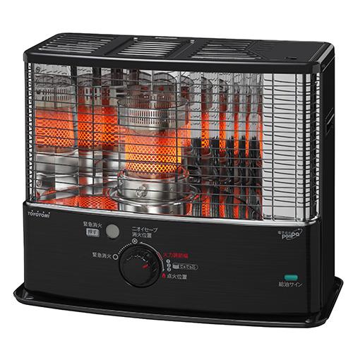 トヨトミ(TOYOTOMI) RS-W3024 ブラック 反射型 石油ストーブ 木造8畳/コンクリート11畳