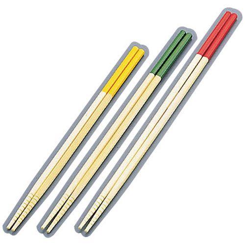 松尾物産 竹製 カラー菜箸3点セット 27cm・30cm・33cm